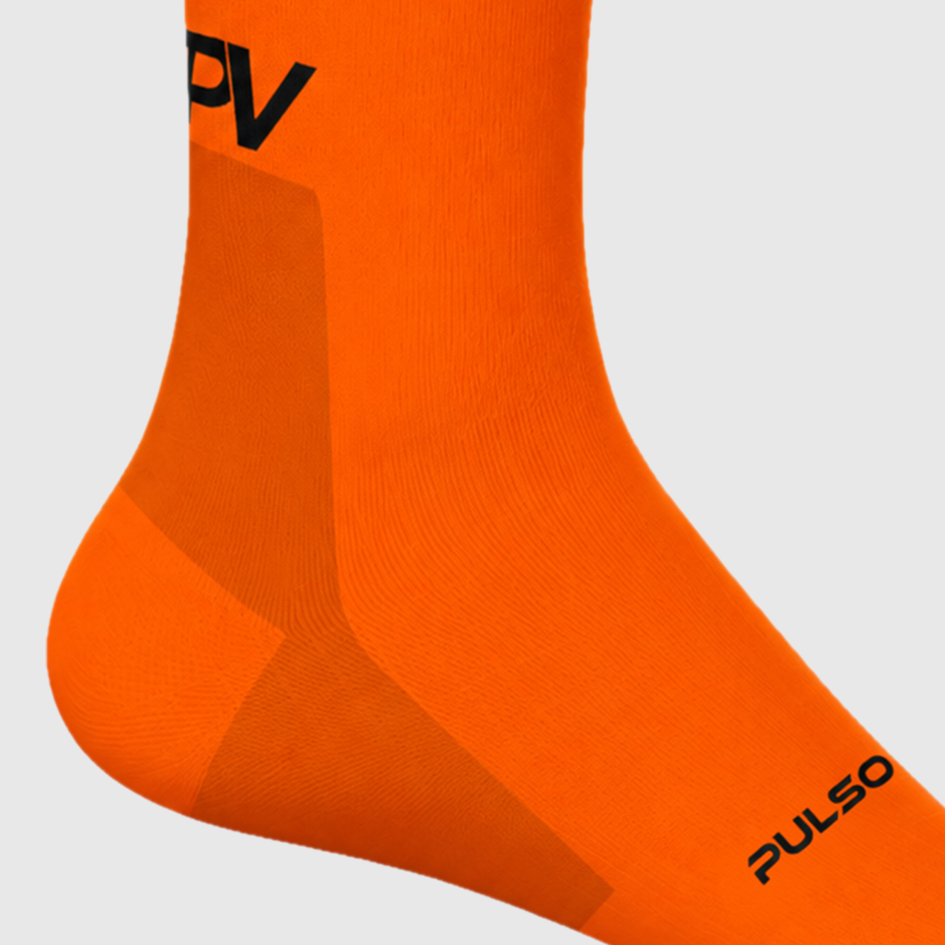 Unisex Performance Crew Cycling Socks – Orange