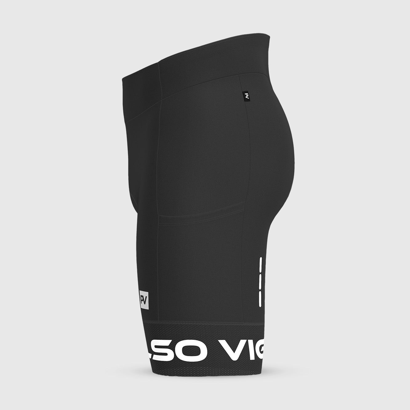 Men's Ultra Cargo Padded Cycling Shorts - Black