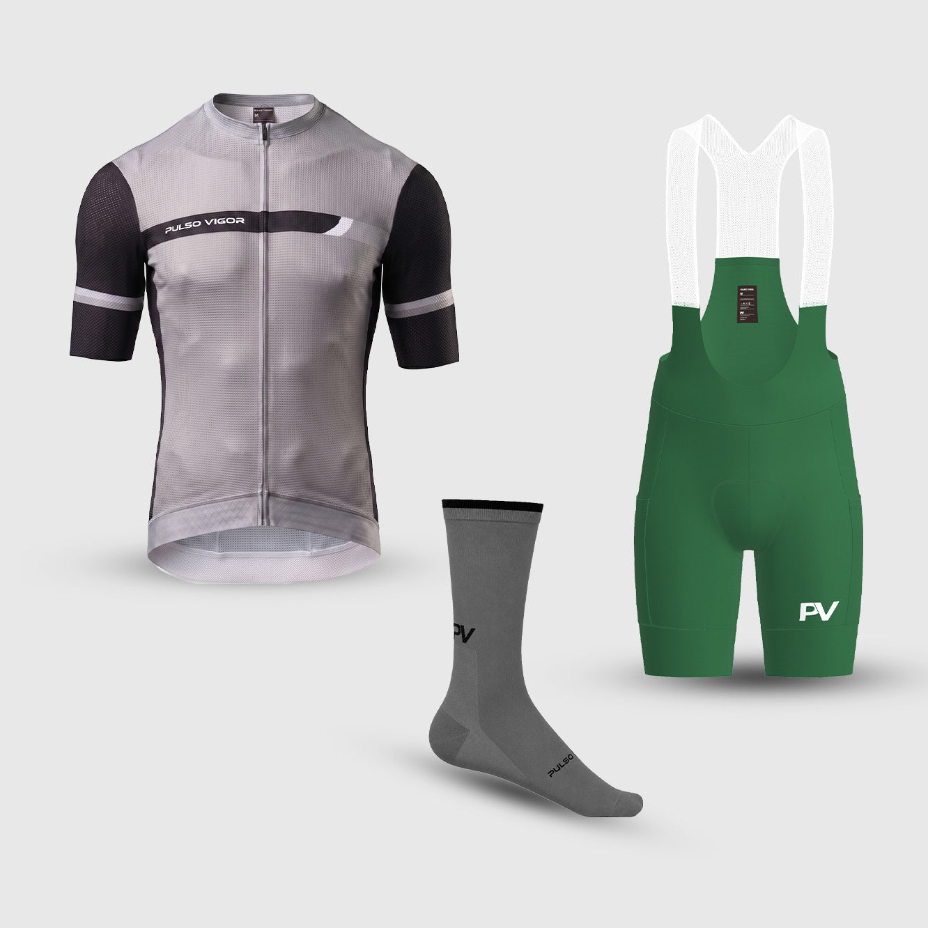 Men's Apex Cycling Bundles - Gray
