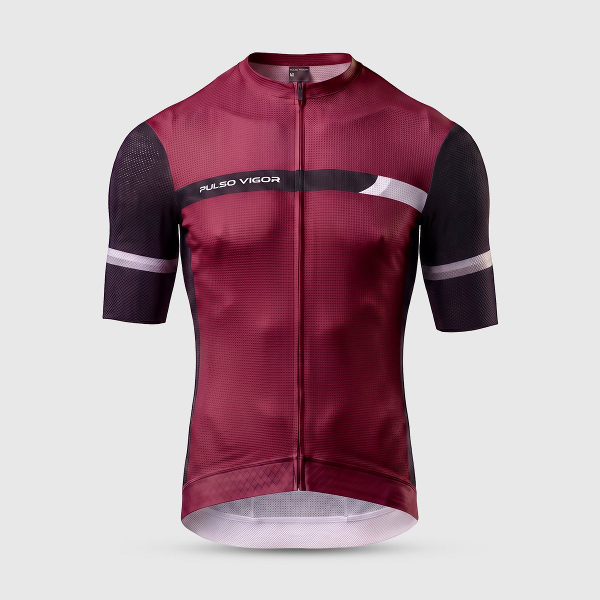 Men's Apex Summer Cycling Jersey – Wine Red
