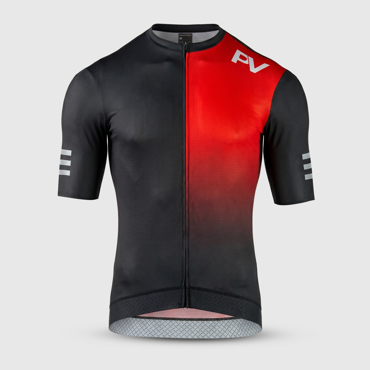 Men's Signature Summer Cycling Jersey – Black/Red