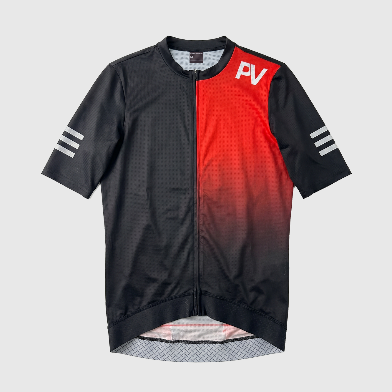 Men's Signature Summer Cycling Jersey – Black/Red