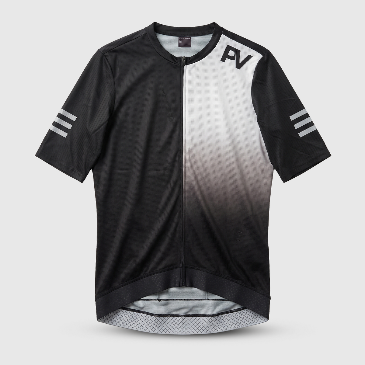 Men's Signature Summer Cycling Jersey – Black/White