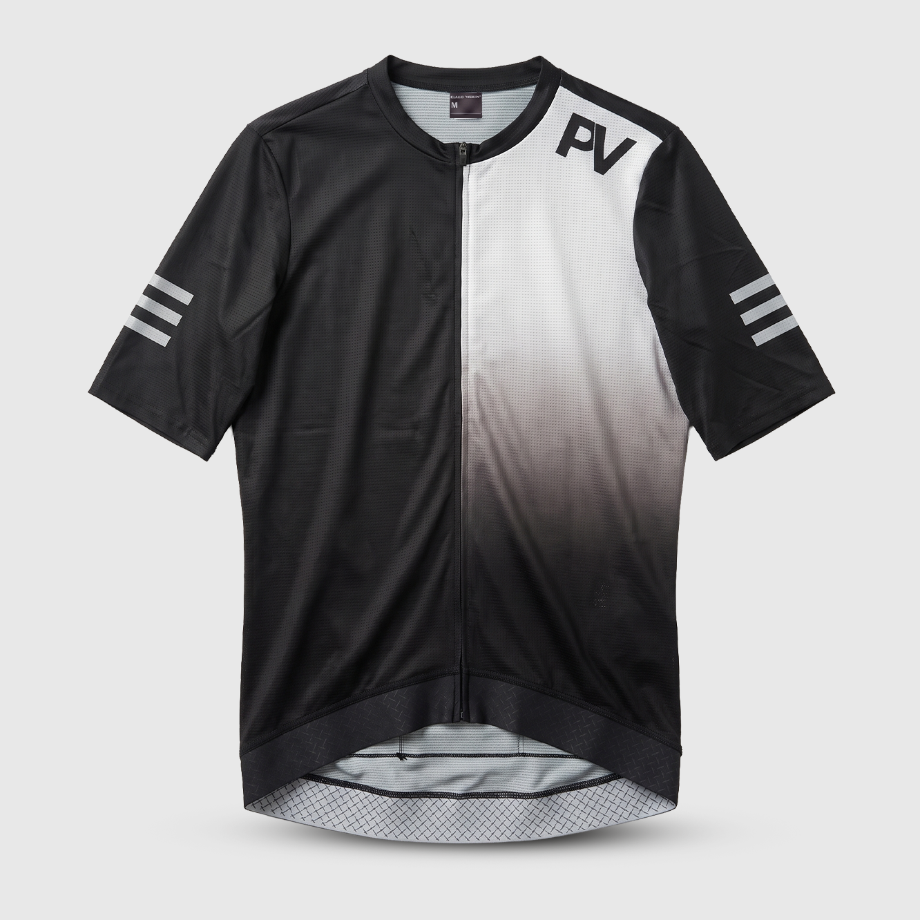 Men's Signature Summer Cycling Jersey – Black/White