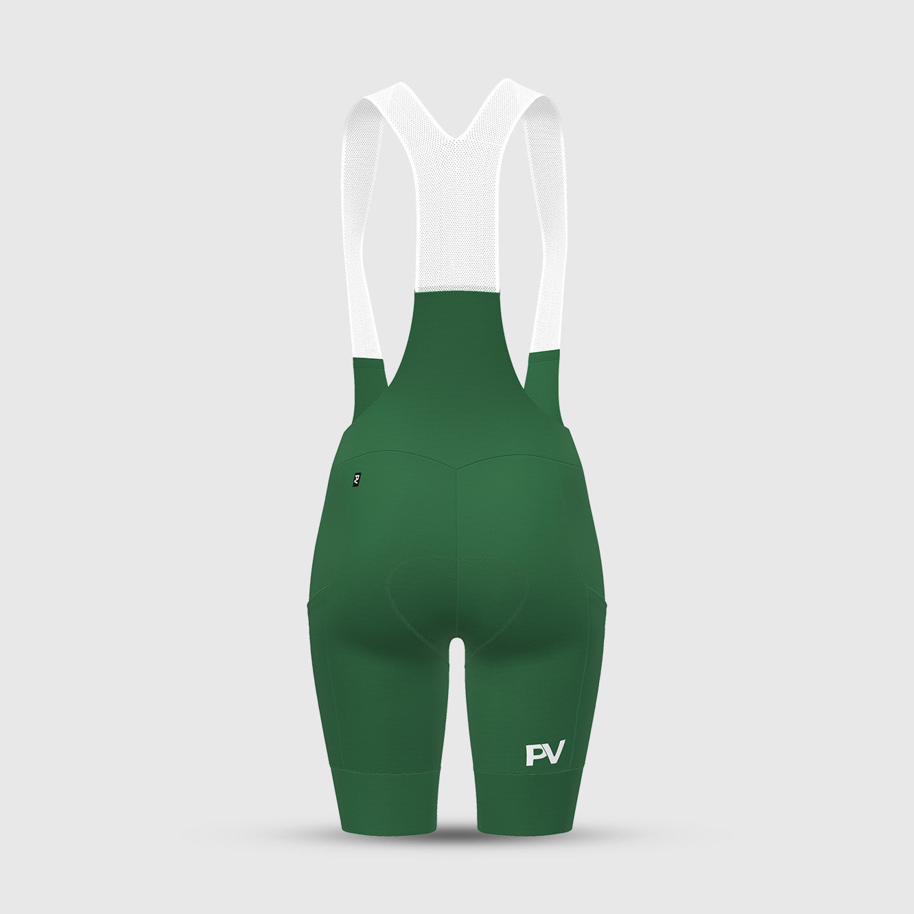 Women's Apex Cargo Bib Shorts-Green
