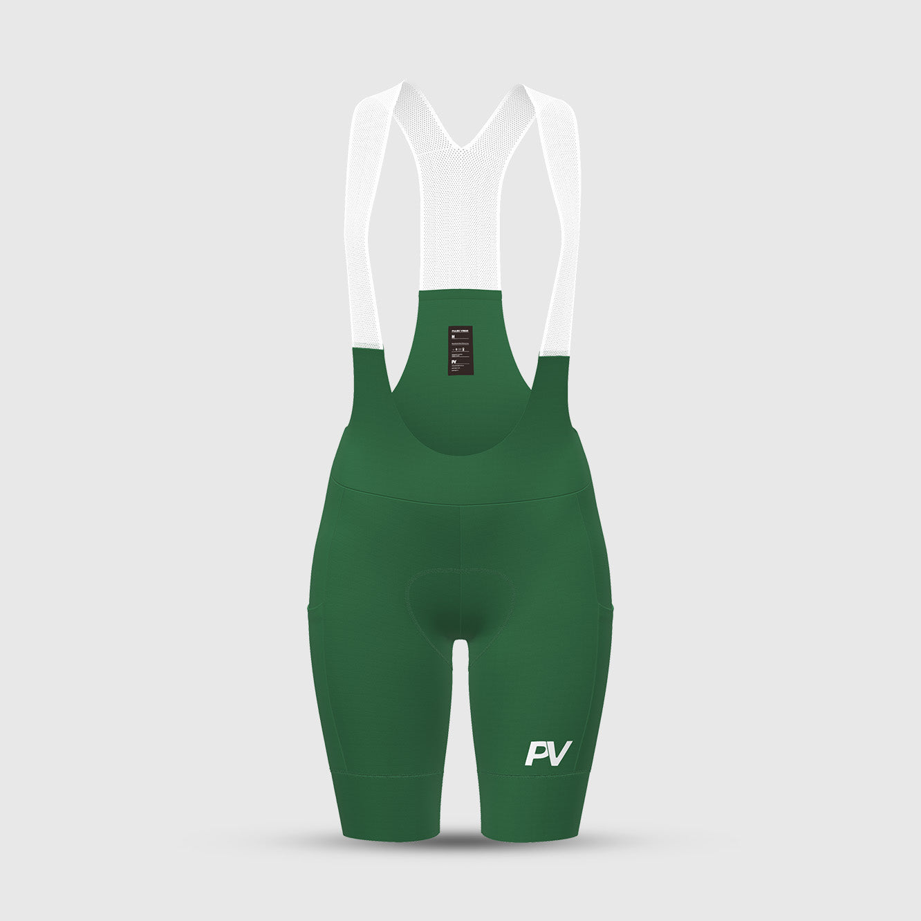 Women's Apex Cargo Bib Shorts-Green