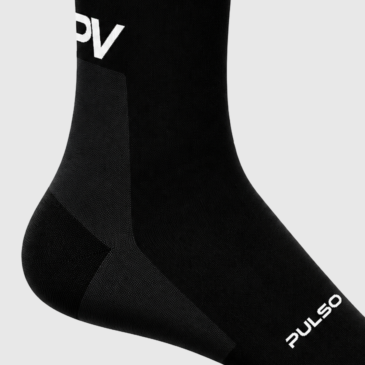 Unisex Performance Crew Cycling Socks – Black