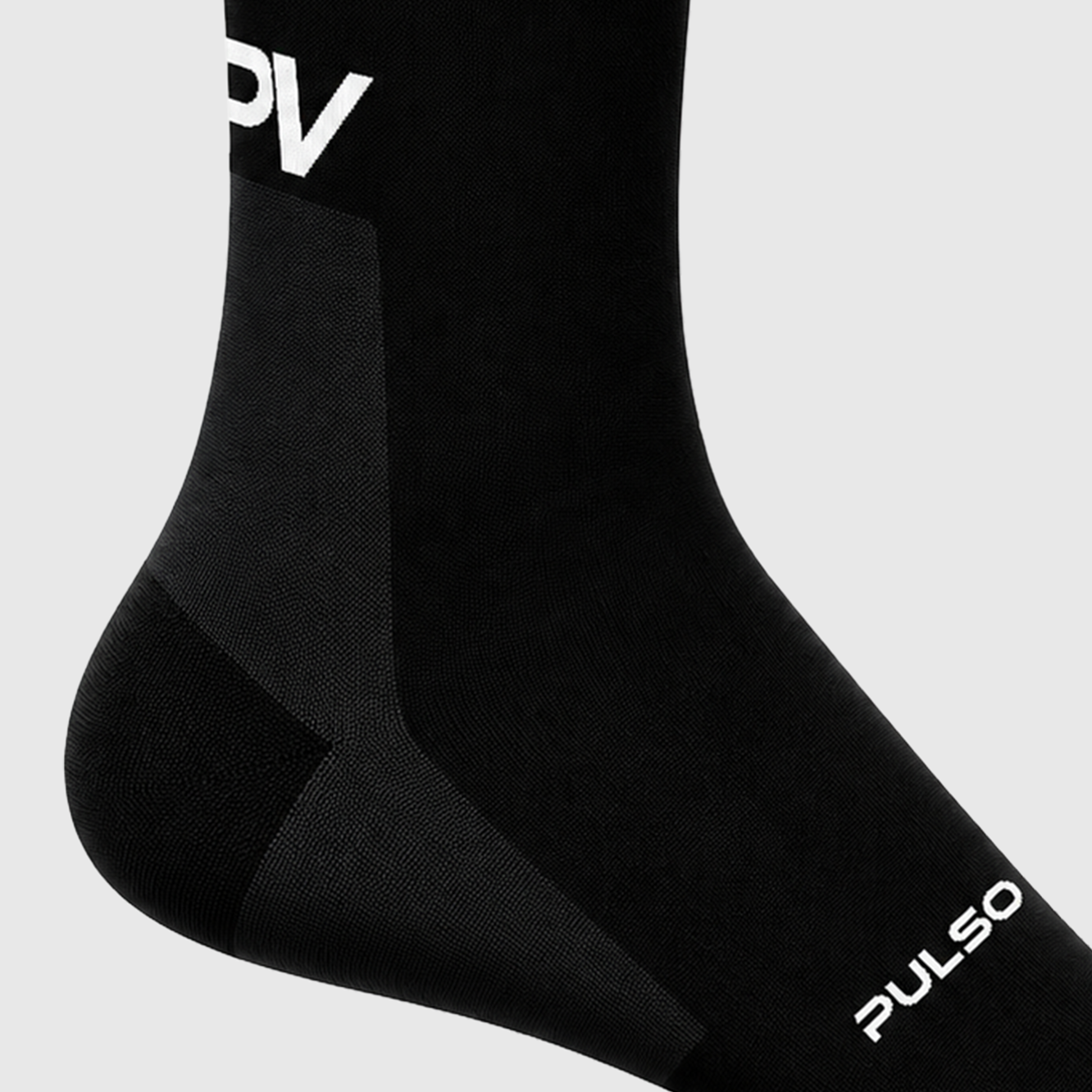 Unisex Performance Crew Cycling Socks – Black