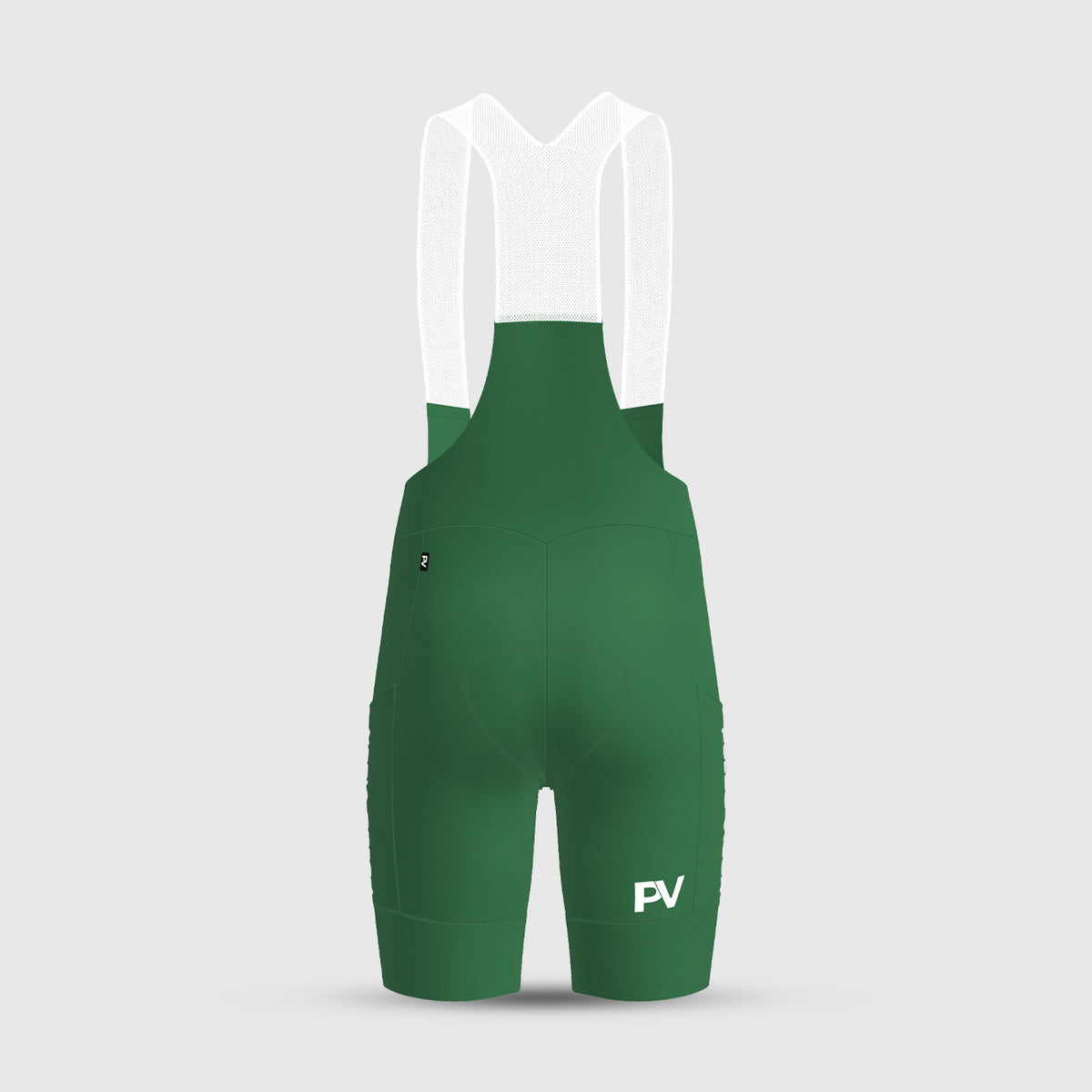 Men's Apex Cargo Bib Shorts-Green