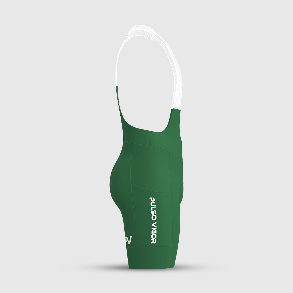 Men's Apex Cargo Bib Shorts-Green