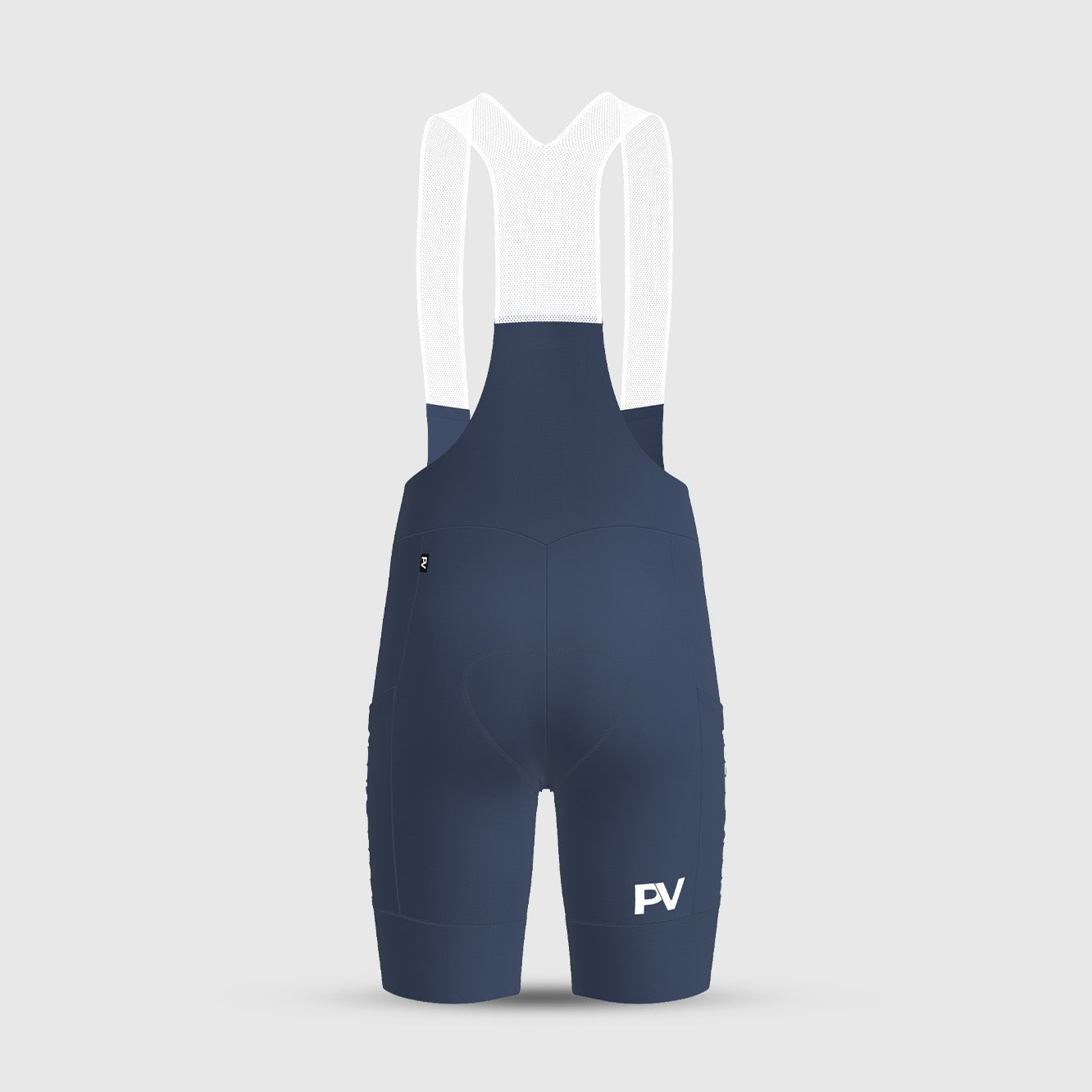 Men's Apex Caro Bib Shorts-Navy Blue