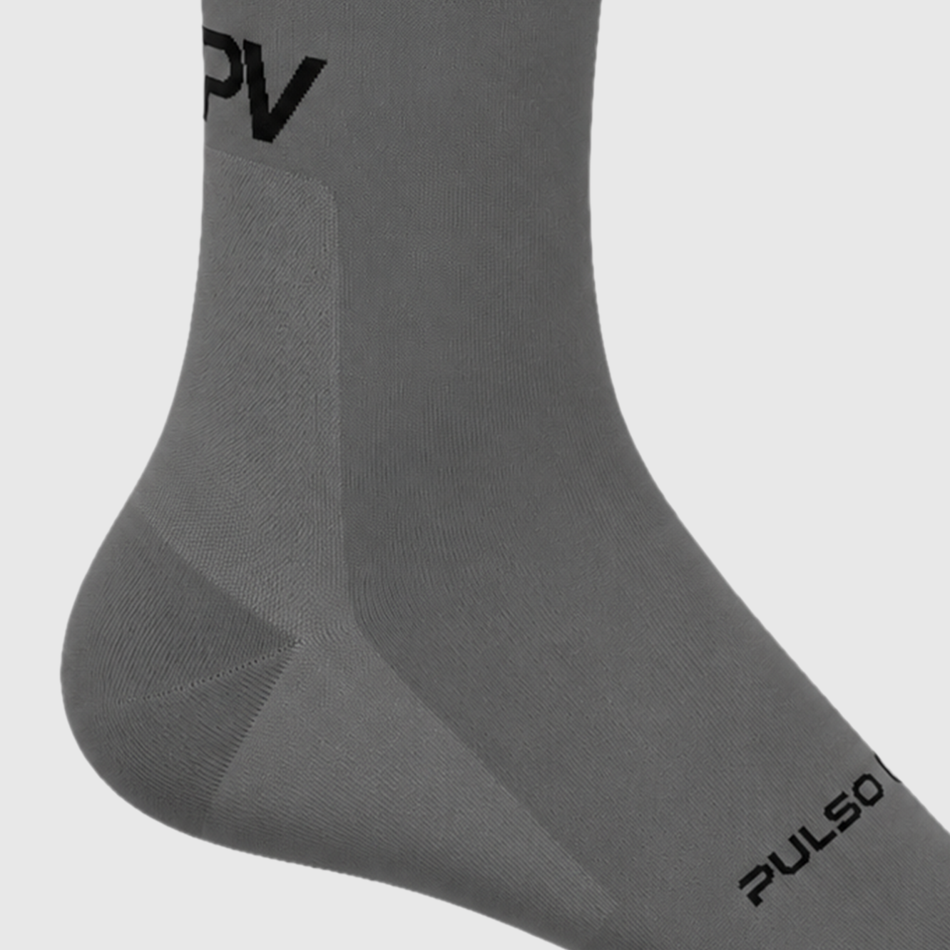 Unisex Performance Crew Cycling Socks – Grey