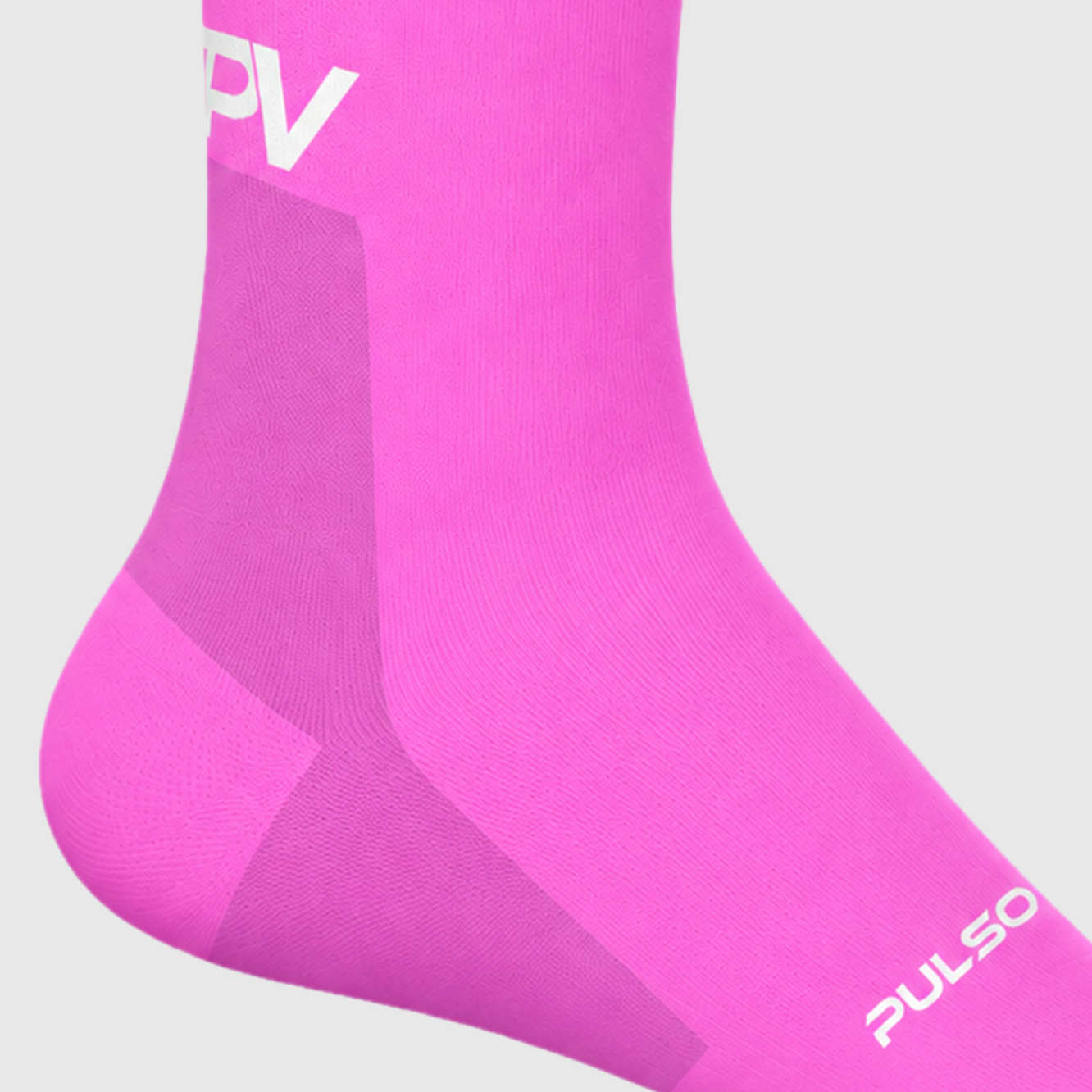 Unisex Performance Crew Cycling Socks – Pink