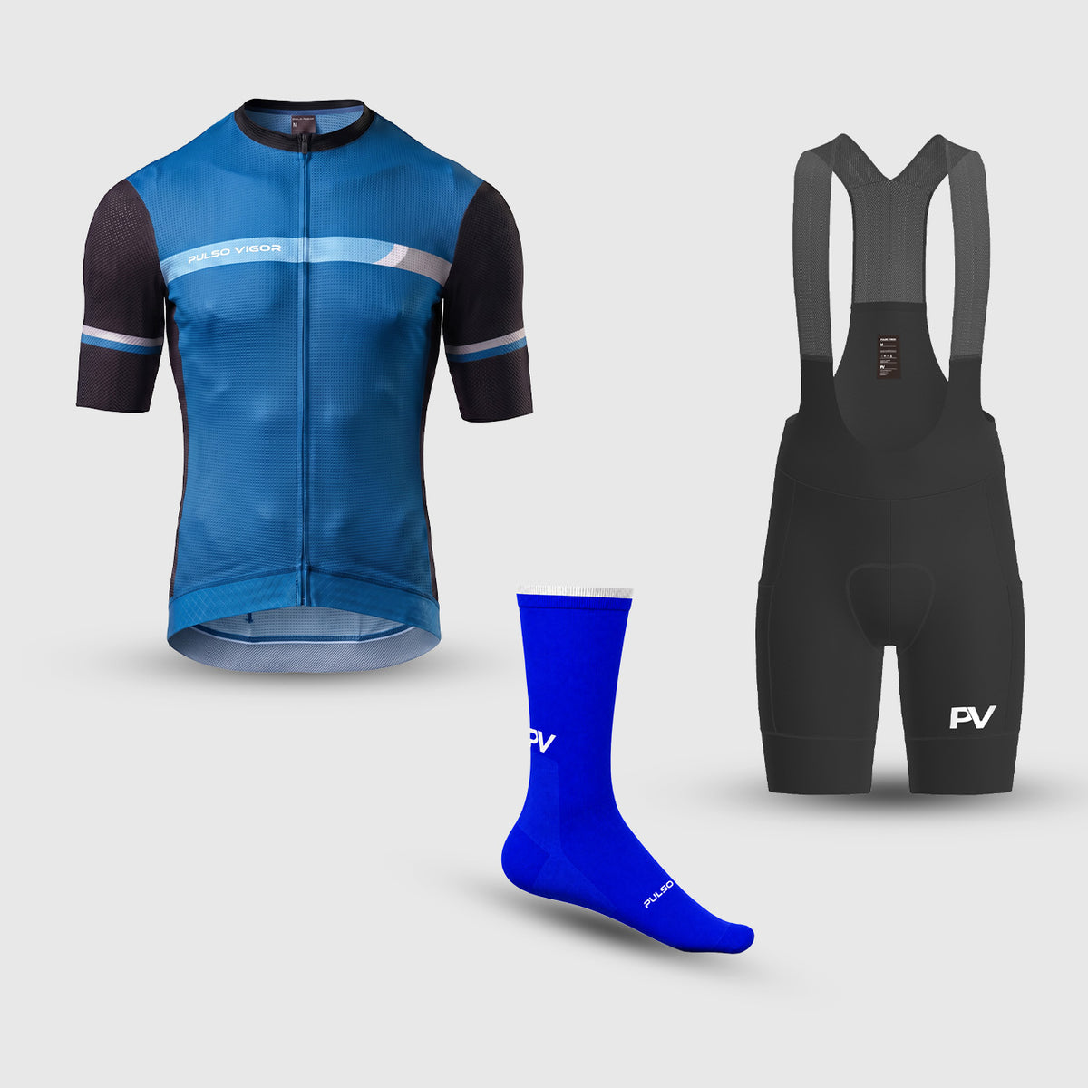 Men's Apex Cycling Bundles - Blue