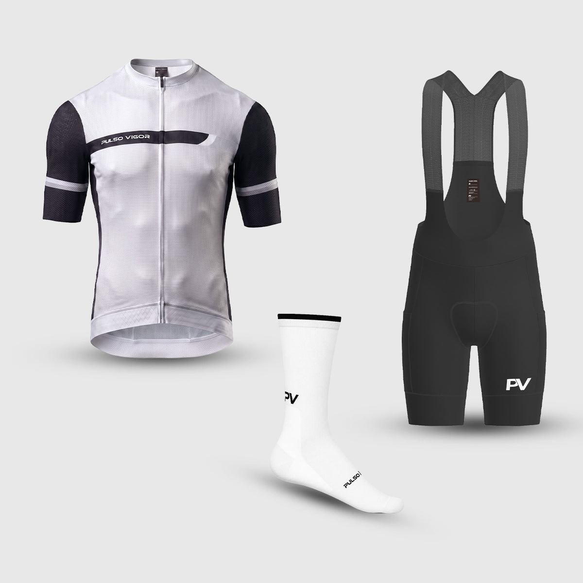 Men's Apex Cycling Bundles - White